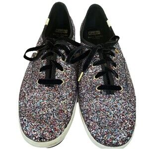 Keds x KATE SPADE New York Pink Glitter Sneaker Multi-Color Size US 7.5 Woman’s